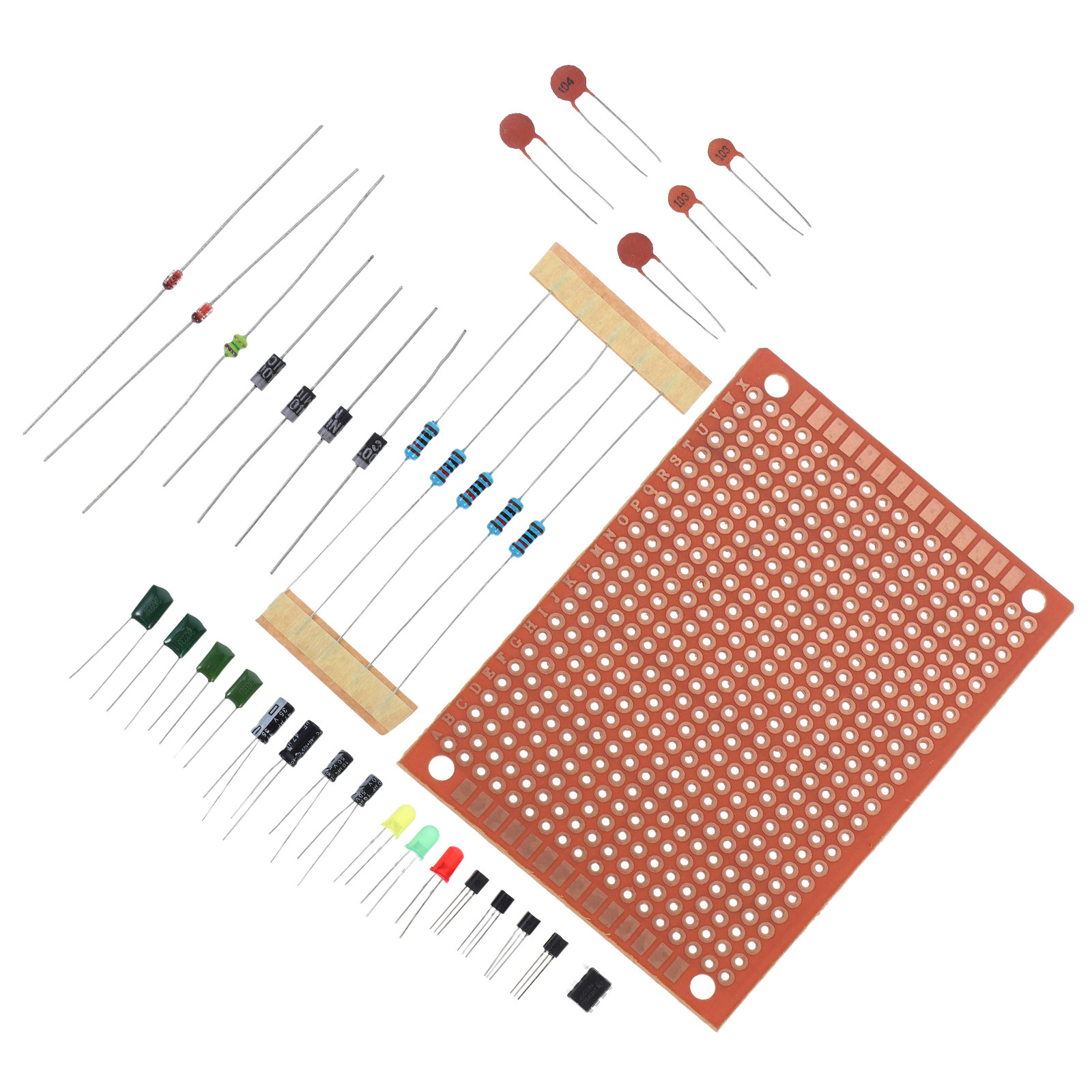 Diy Electronics Projects For Adults - 1Set Beginner Soldering Kit with Plugin