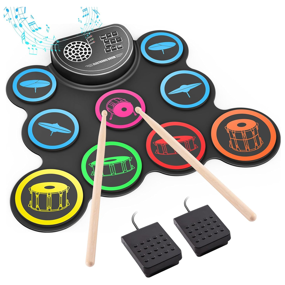 Diy Electronics Projects For Adults - Roll-up drum kit for kids and