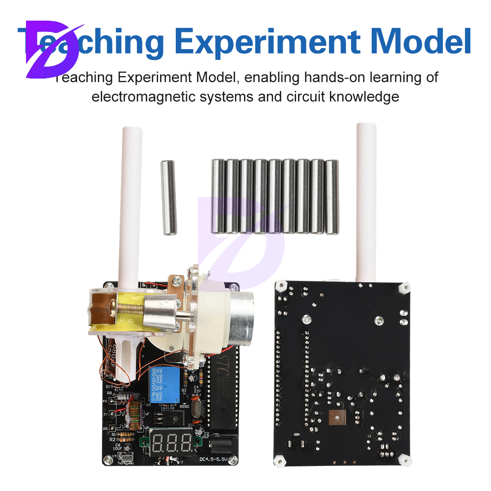 Diy Electronics Projects For Adults - DIY Electromagnetic Cannon Kit Educational Science