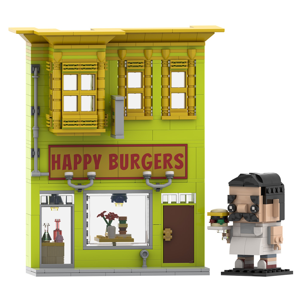Diy Electronics Shop - Gobricks MOC Bobs Burgers Building Blocks