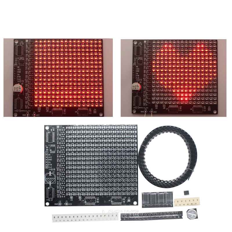 Smd Solder Paste - DIY Electronic Kit 256 LED Dot