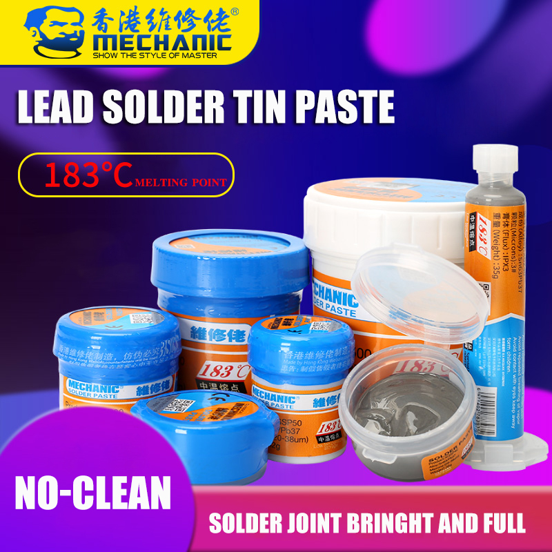 Smd Solder Paste - MECHANIC Solder Tin Paste 183C Melting