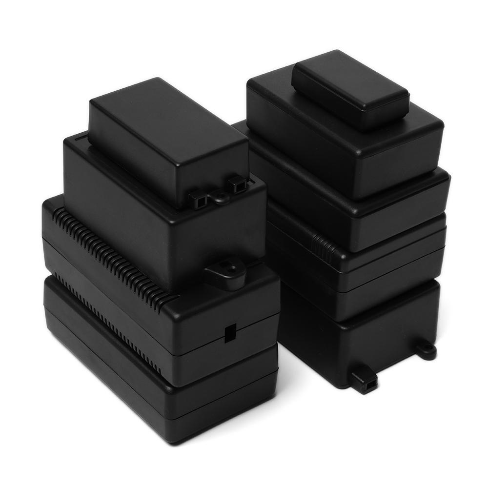 Diy Electronics Websites - 1pc Black Plastic Waterproof DIY Housing