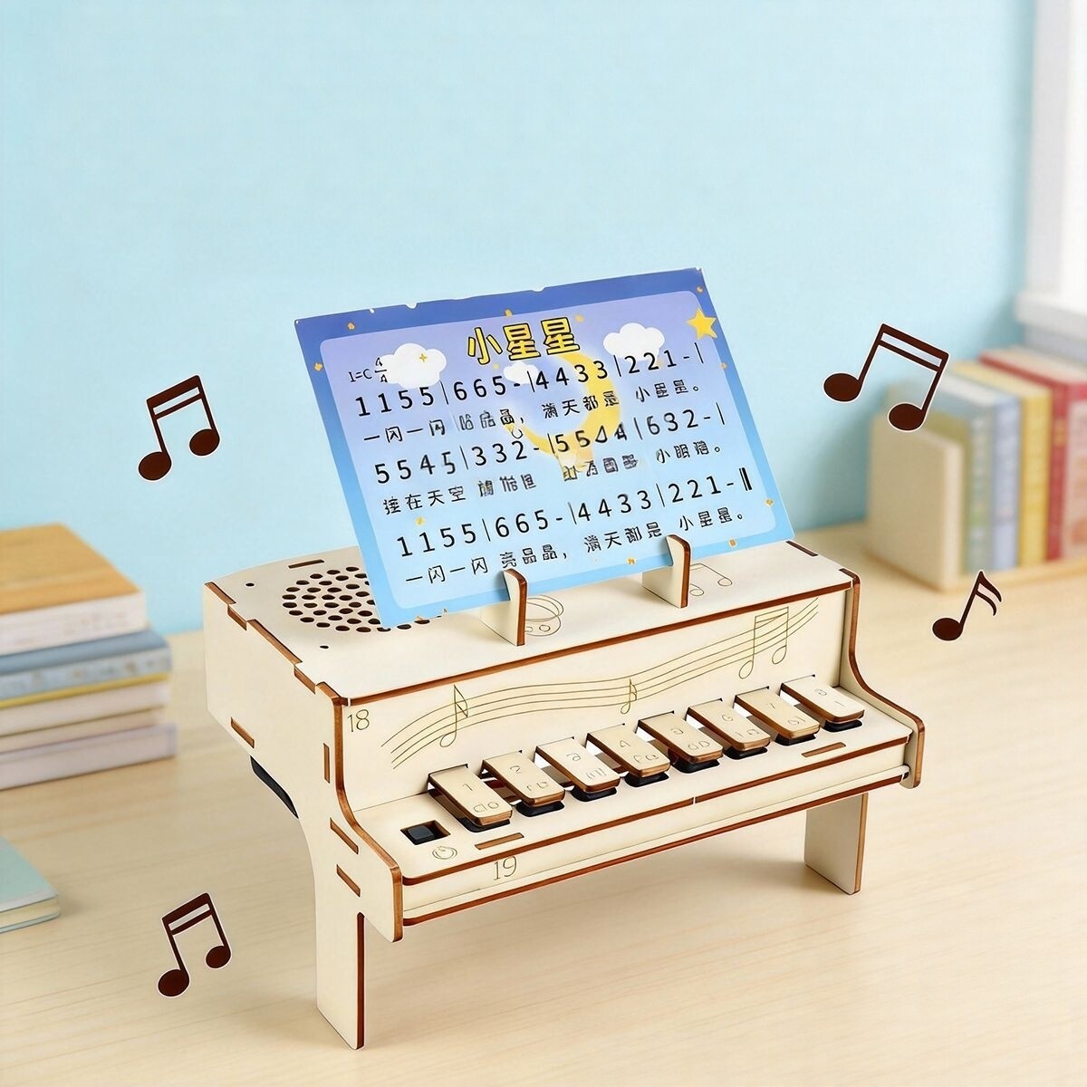 Diy Electronics Projects For Adults - DIY Wooden Electronic Piano Model STEM