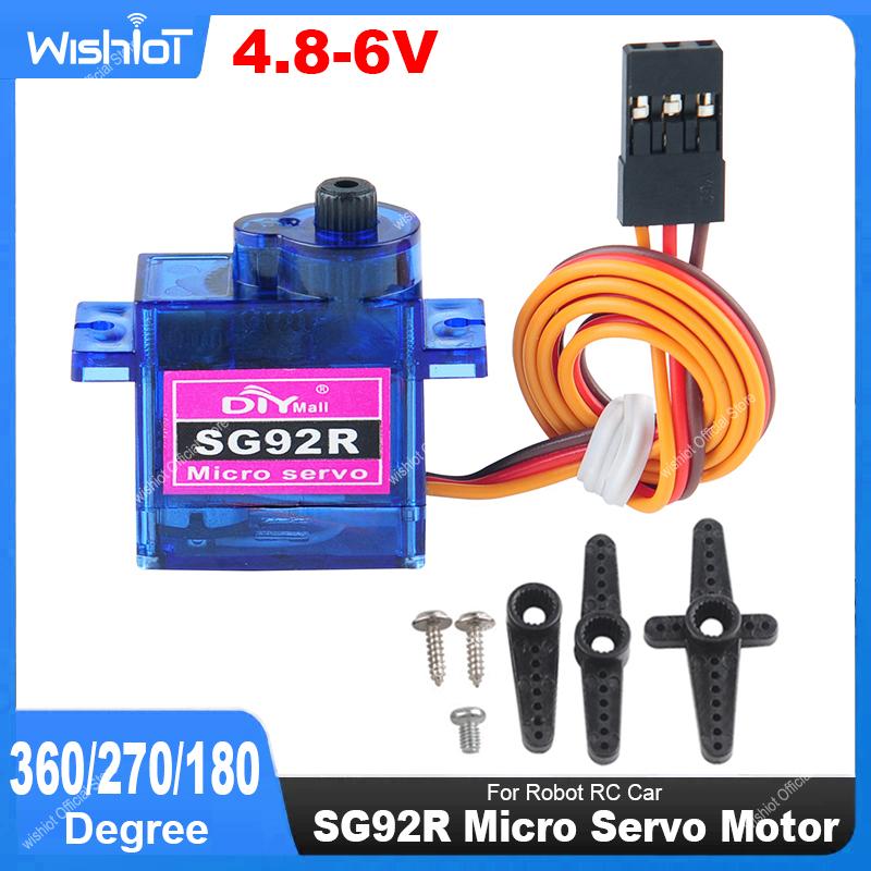 Servo Motor Sg90 - SG92R Micro Servo Motor 4.8-6V 360/270/180