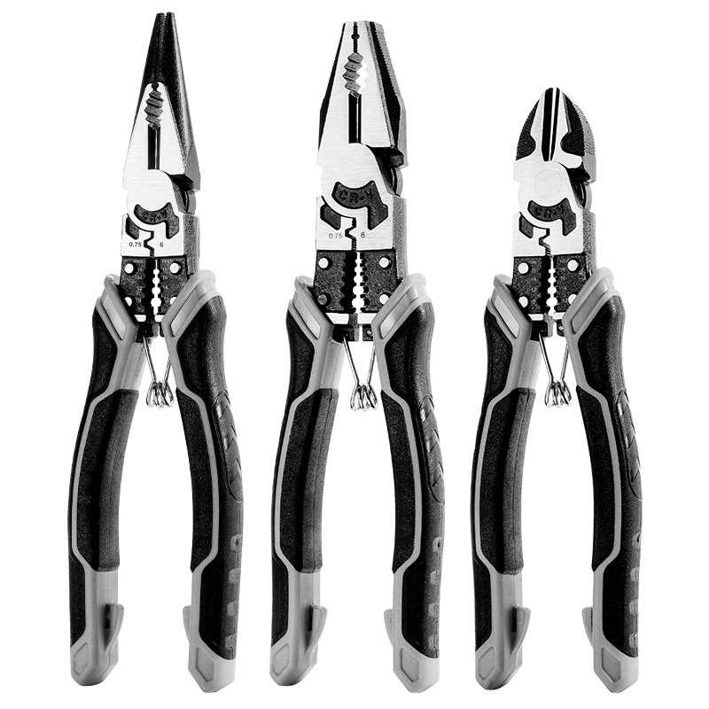Wire Stripper Cutter - Universal Multifunctional Diagonal Pliers Needle Nose
