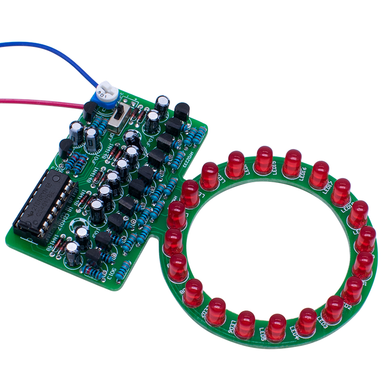 CD4017 Ring Gradient LED Flowi - Diy Electronics Projects For Students ulasan dan harga