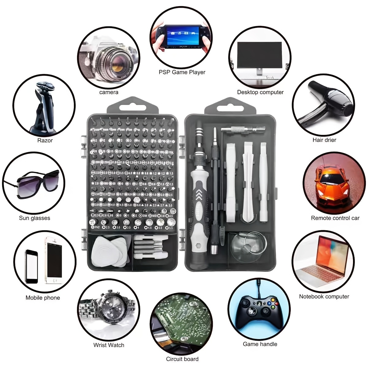 115in1 Screwdriver Bit Set, Hi - Diy Electronics Com ulasan dan harga