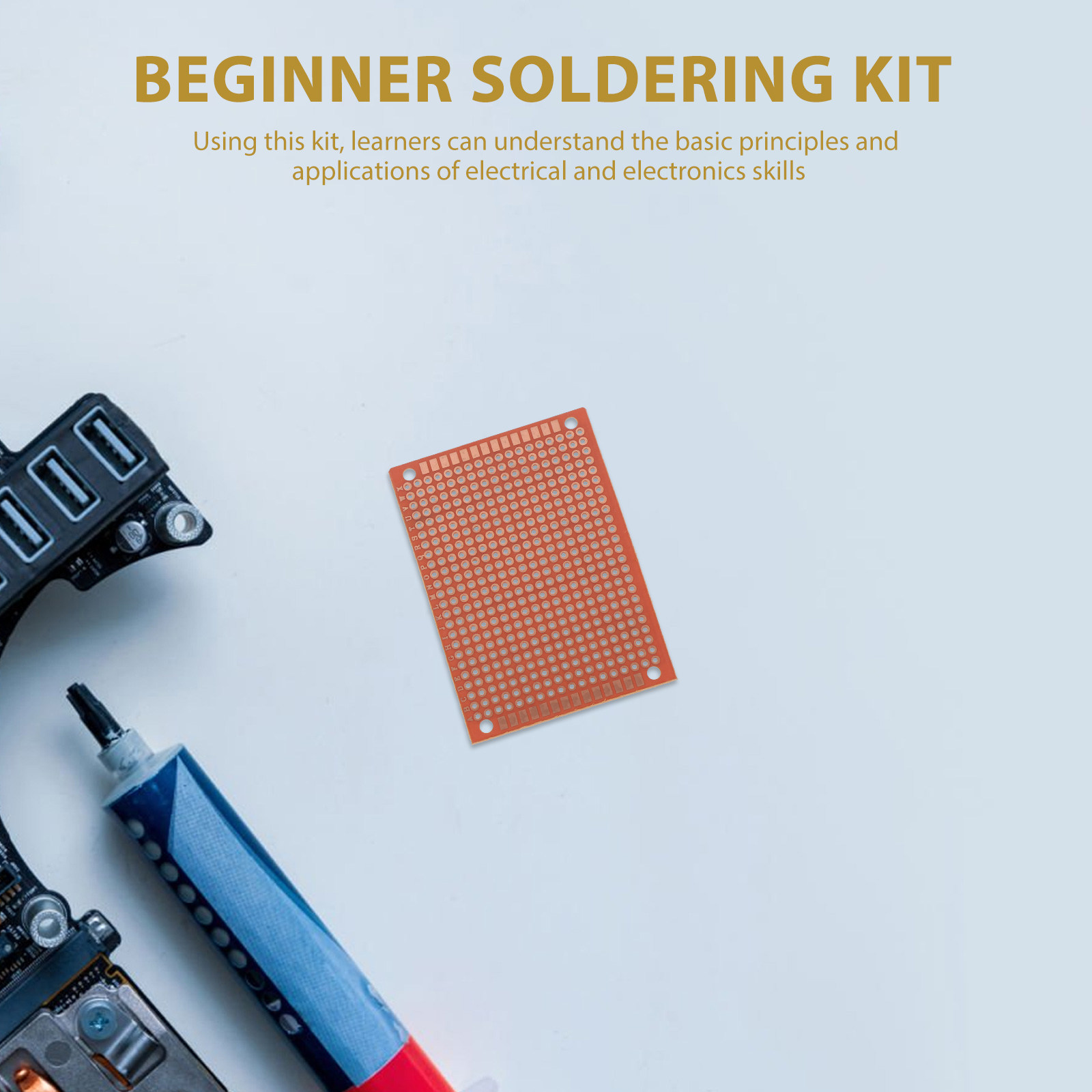 1Set Beginner Soldering Kit wi - Diy Electronics Projects For Adults ulasan dan harga