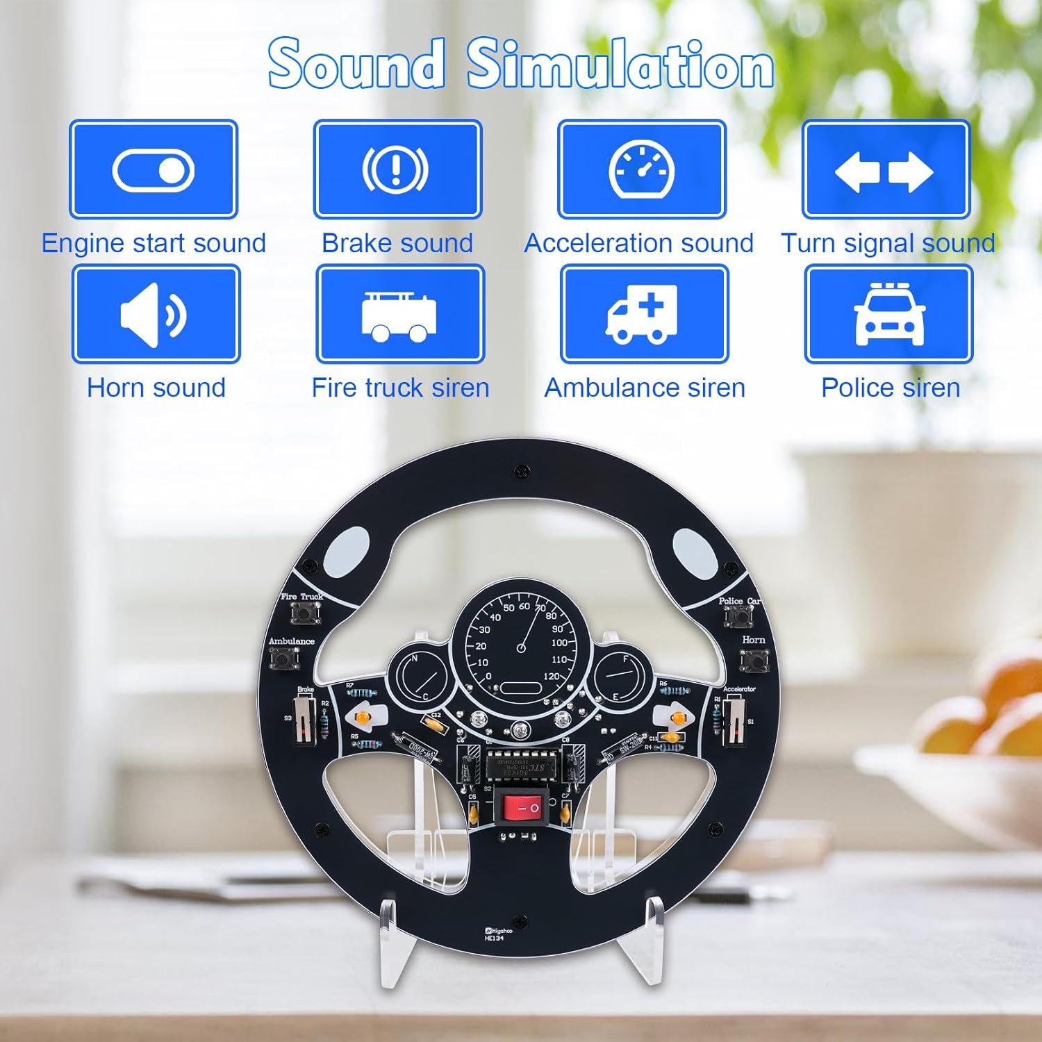 Car Steering Wheel DIY Solderi - Diy Electronics Projects For Adults ulasan dan harga