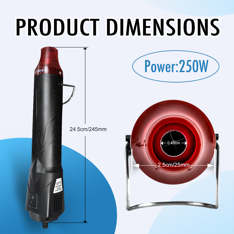 220V Hot Air Gun Soldering Tem - Heat Shrink Tubing ulasan dan harga
