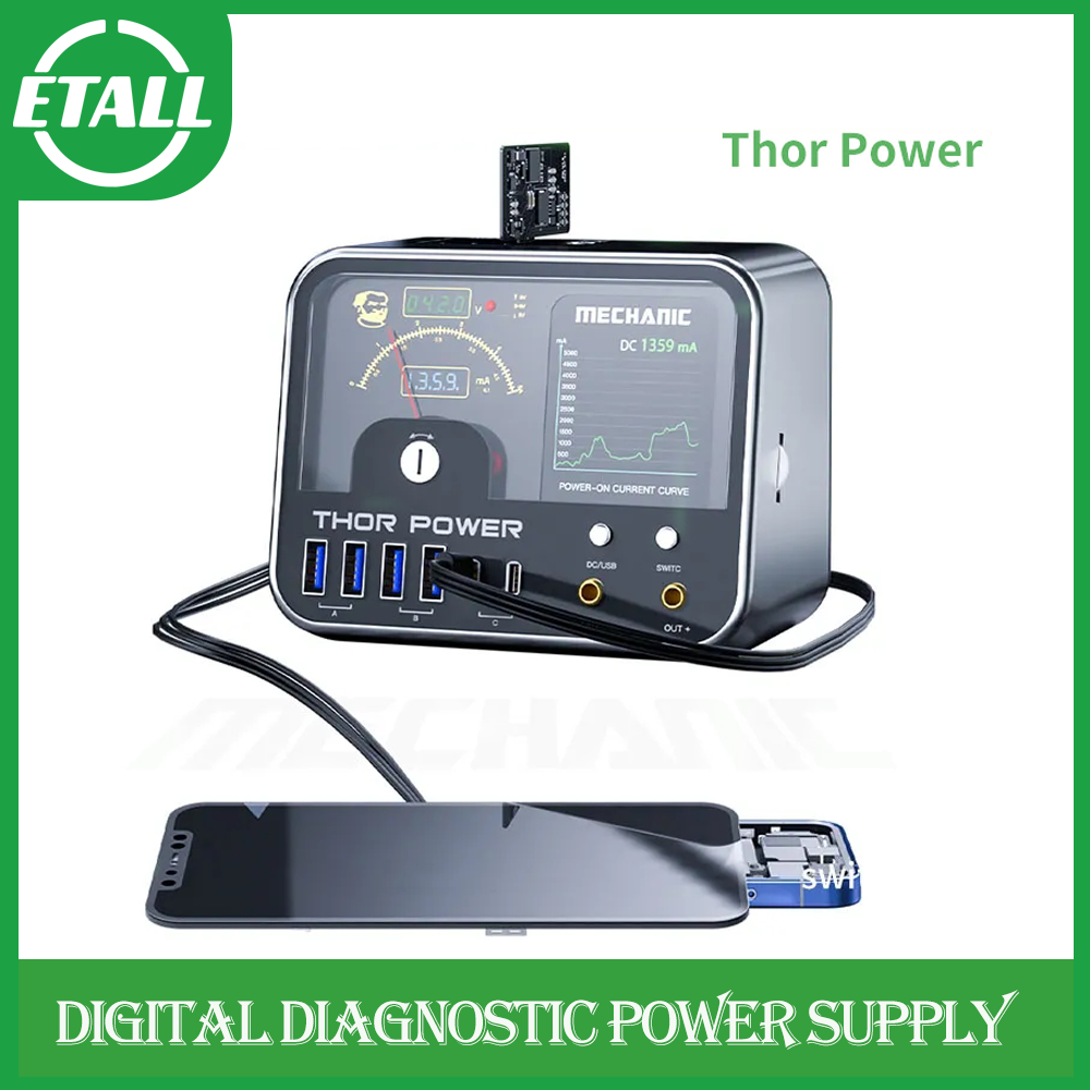 MECHANIC Thor Power Adjustable - Dc Power Supply Variable ulasan dan harga