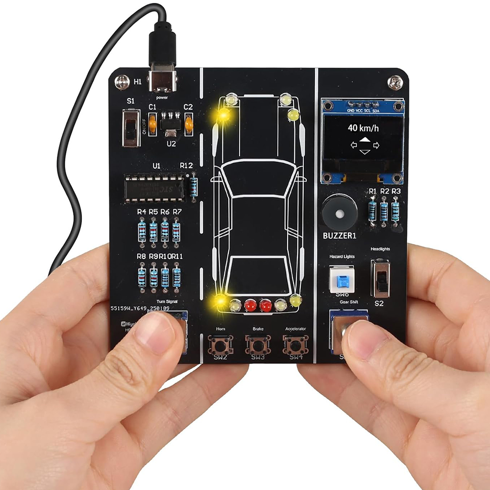 DIY Car Driving Simulation Sol - Diy Electronics Projects For Students ulasan dan harga