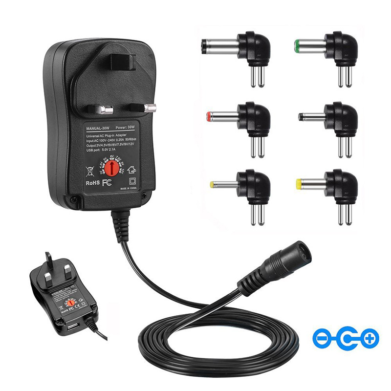30W Universal AC/DC Adapter Ad - Dc Power Supply Variable ulasan dan harga