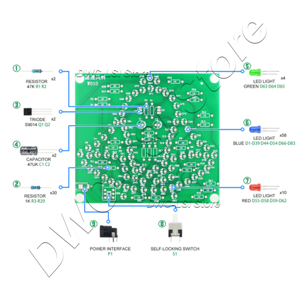 Laboratory Swing Bells DIY Win - Diy Electronics Lab ulasan dan harga