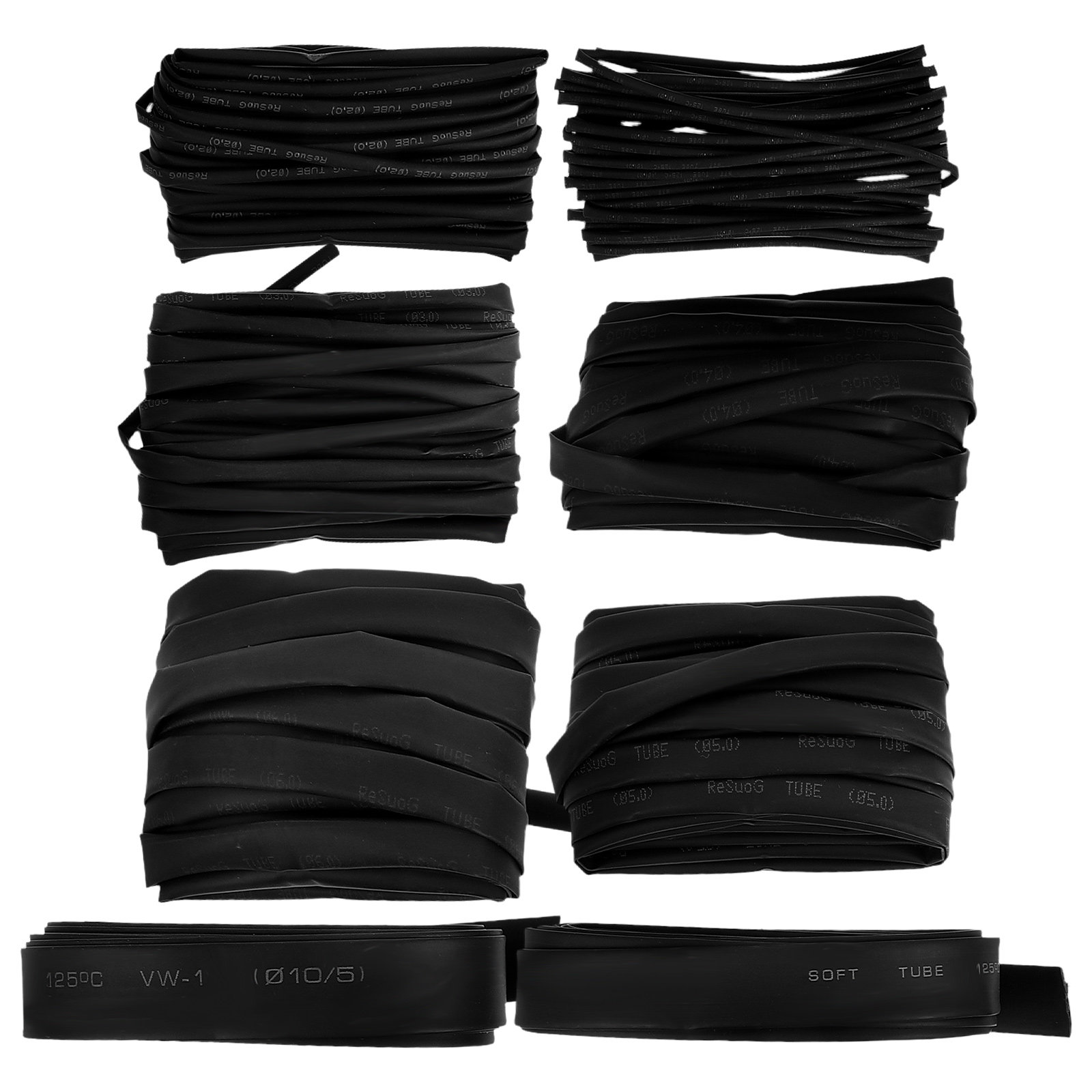 8Pcs Heavy Duty Heat Shrink Tu - Heat Shrink Tubing ulasan dan harga