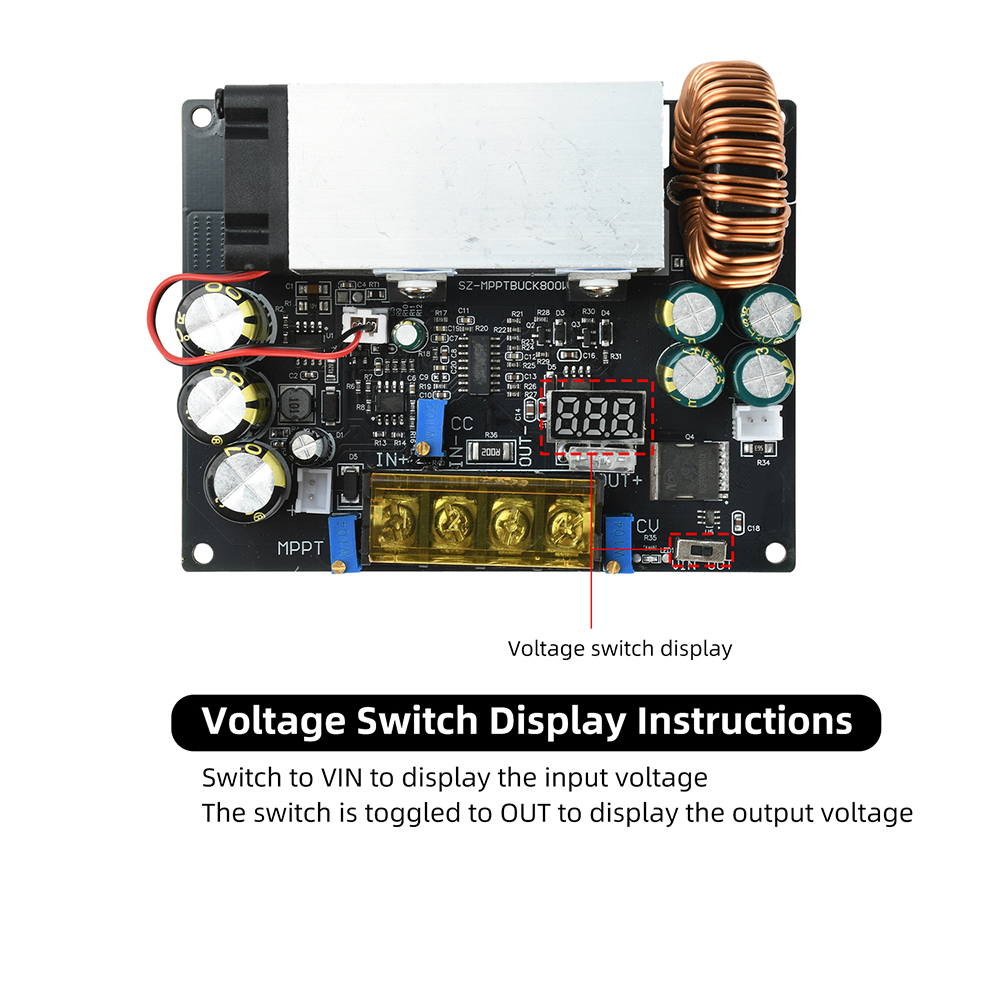 800W 25A MPPT Solar Charging P - Dc Power Supply Variable ulasan dan harga