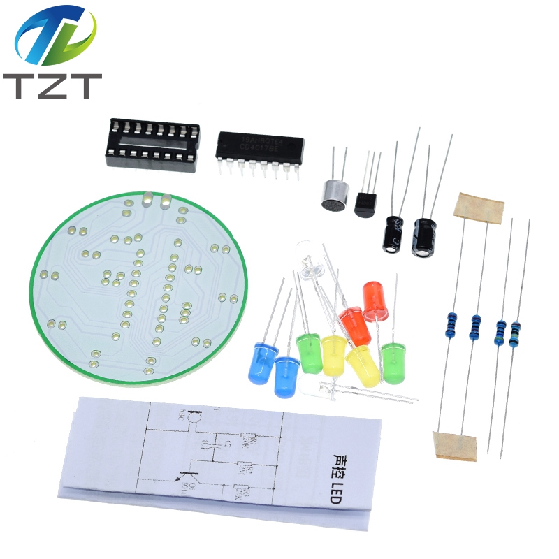 TZT 1/3PCS CD4017 colorful voi - Diy Electronics Lab ulasan dan harga