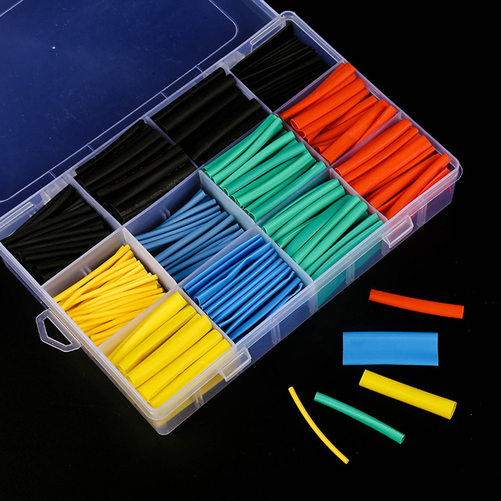 530Pcs Heat Shrink Tubing Poly - Heat Shrink Tubing ulasan dan harga