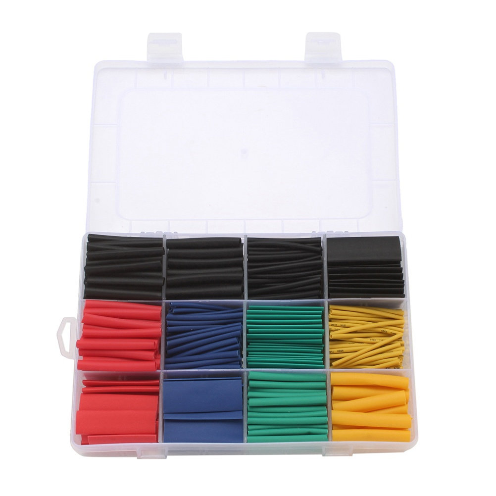 530Pcs Heat Shrink Tubing Poly - Heat Shrink Tubing ulasan dan harga