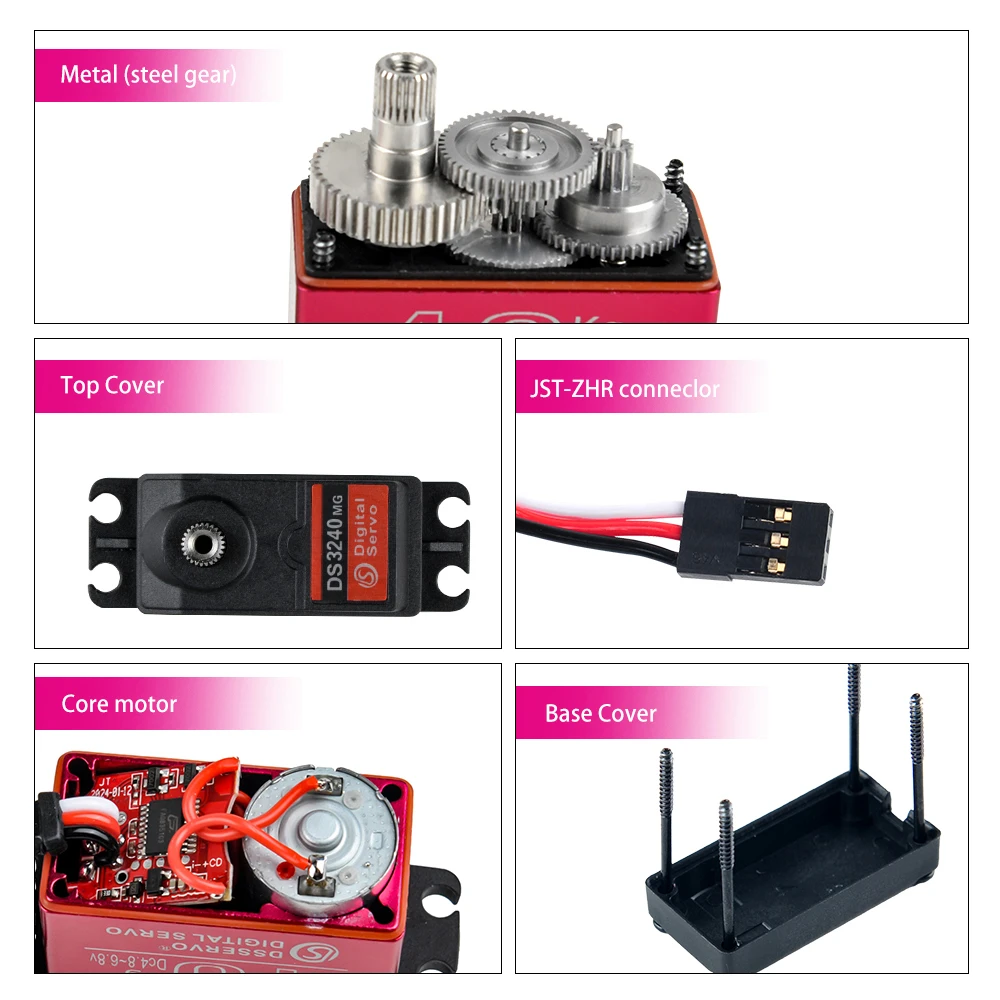 40KG Dsservo DS3240 Large Torq - Servo Motor Sg90 ulasan dan harga