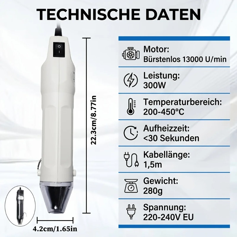 Mini Heat Gun for Heat Shrink  - Heat Shrink Tubing ulasan dan harga