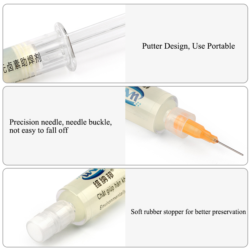 LEAD-FREE Halogen-Free Syringe - Smd Solder Paste ulasan dan harga
