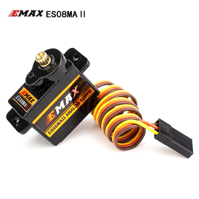 HOT 2/4Pcs EMAX ES08MAII 12G M - Servo Motor Sg90 ulasan dan harga