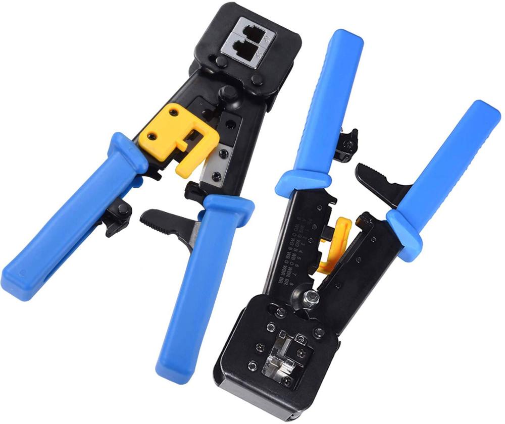 ZoeRax RJ45 Crimper for Pass-T - Wire Stripper Cutter ulasan dan harga