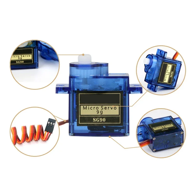 2/4/8/20Pcs SG90 9G Micro Serv - Servo Motor Sg90 ulasan dan harga
