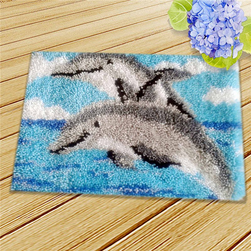 Cartoon Cat Dog Carpet embroid - Diy Electronics Projects For Adults ulasan dan harga