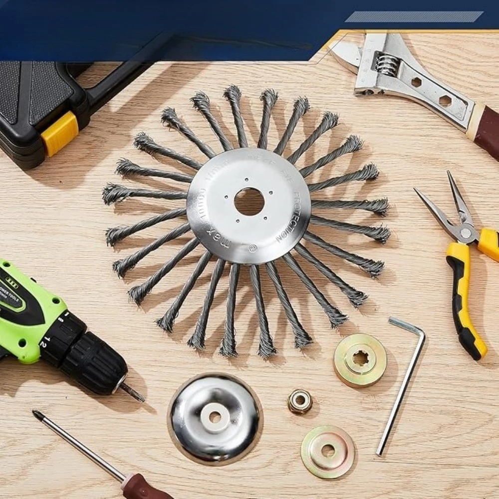 4/6/10inch Steel Wire Brush Tr - Wire Stripper Cutter ulasan dan harga