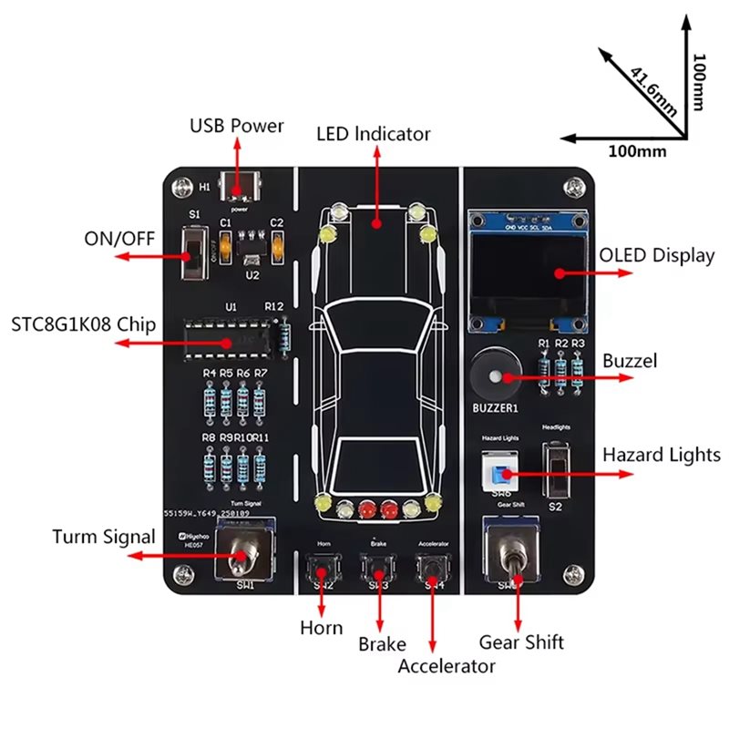 JABS-DIY Car Driving Simulatio - Diy Electronics Projects For Students ulasan dan harga
