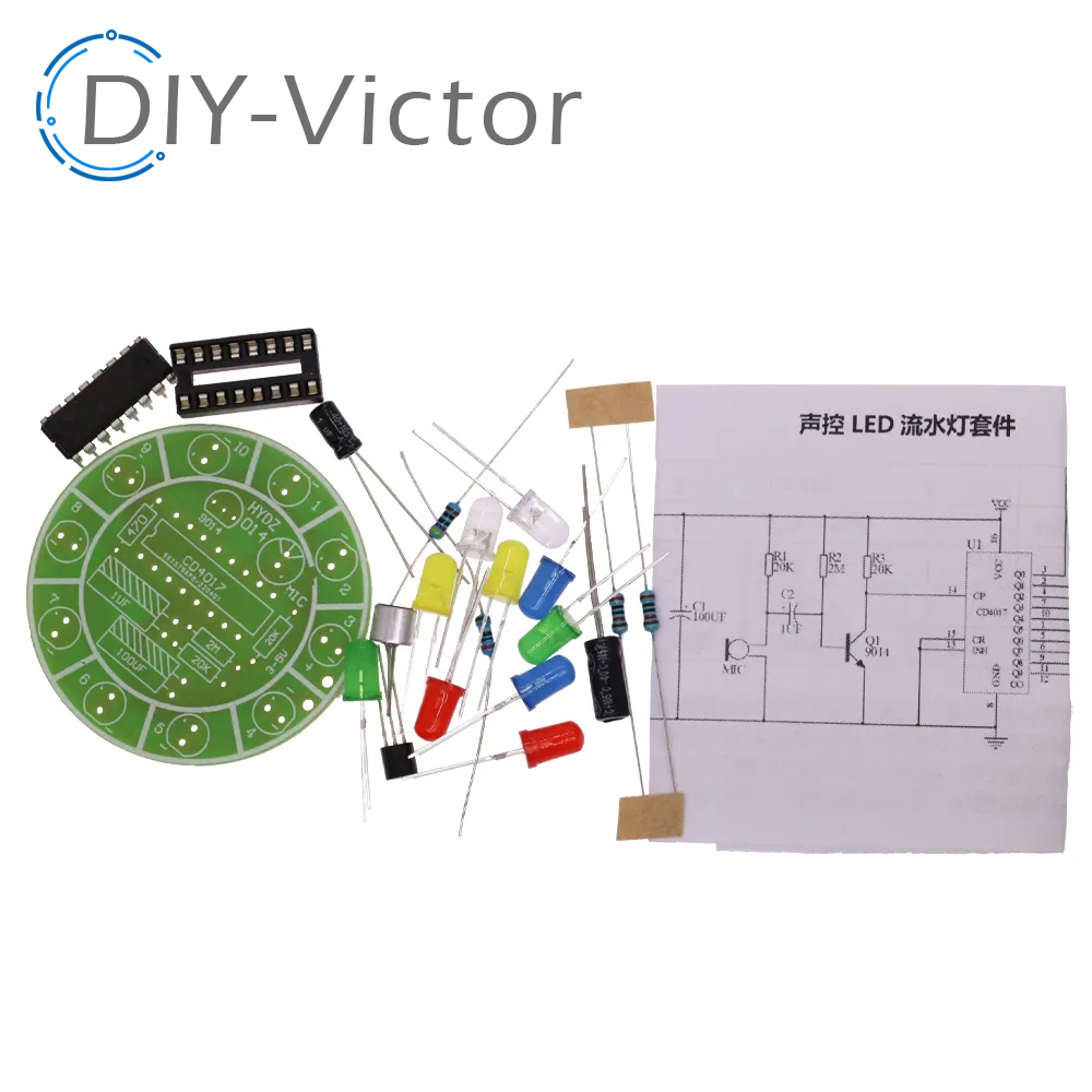 1/5/10 PCS CD4017 colorful voi - Diy Electronics Lab ulasan dan harga