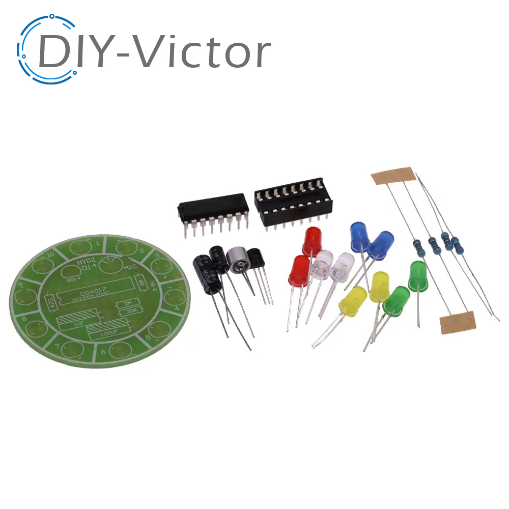 1/5/10 PCS CD4017 colorful voi - Diy Electronics Lab ulasan dan harga