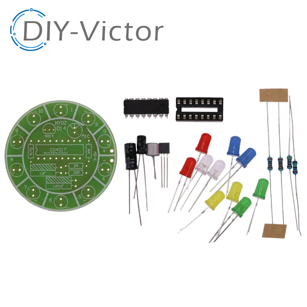 1/5/10 PCS CD4017 colorful voi - Diy Electronics Lab ulasan dan harga