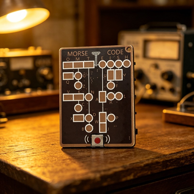 Morse Code Trainer Card Pro Le - Diy Electronics Projects For Adults ulasan dan harga
