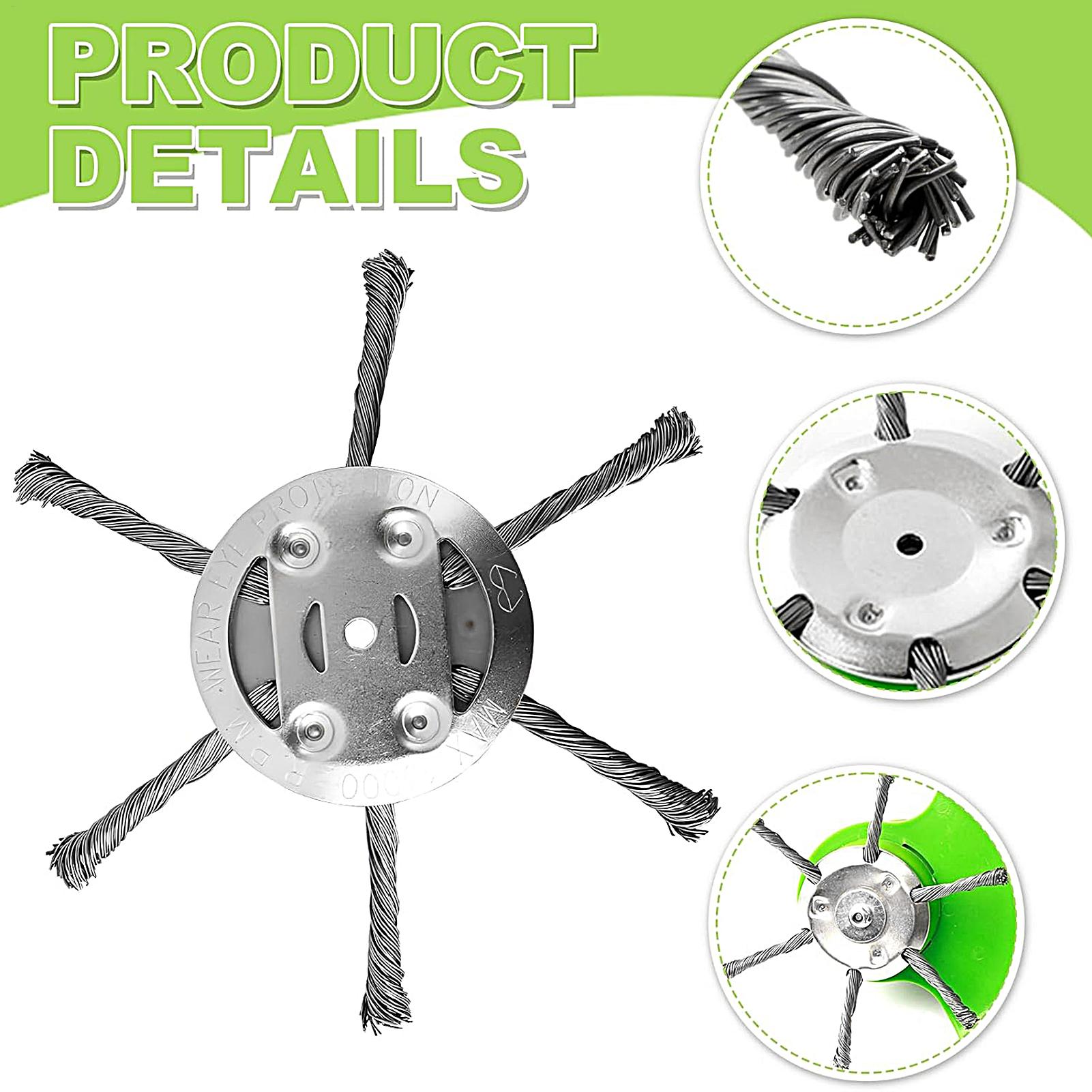 Steel Grass Trimmer Head Cutte - Wire Stripper Cutter ulasan dan harga
