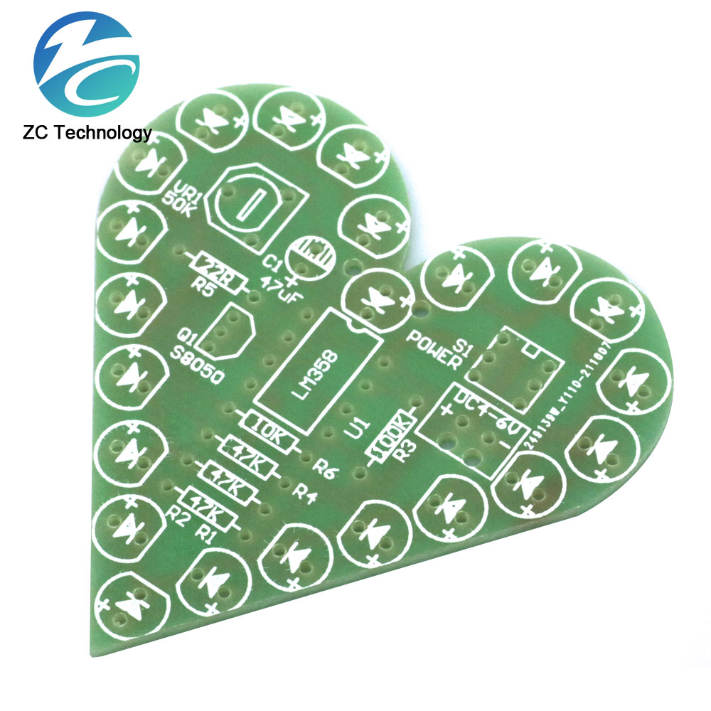 DIY Kit Heart Shape Breathing  - Diy Electronics Com ulasan dan harga