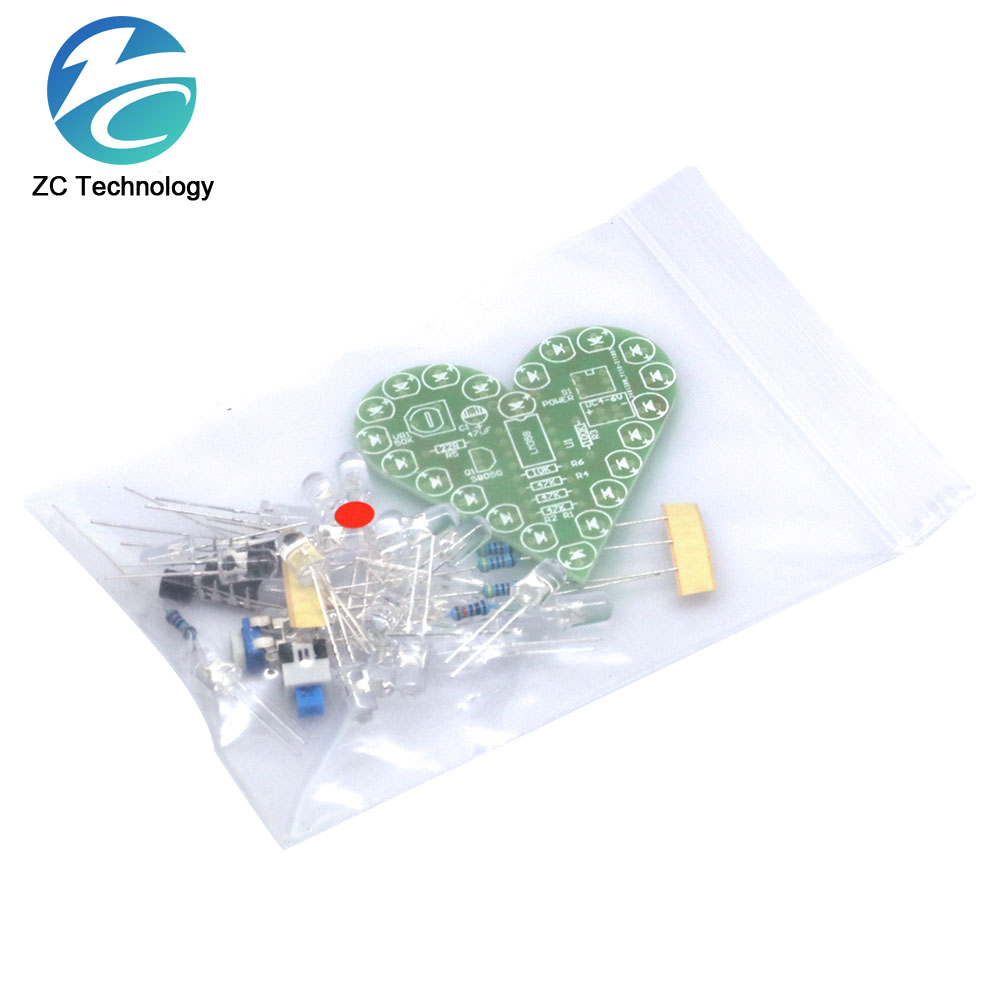 DIY Kit Heart Shape Breathing  - Diy Electronics Com ulasan dan harga