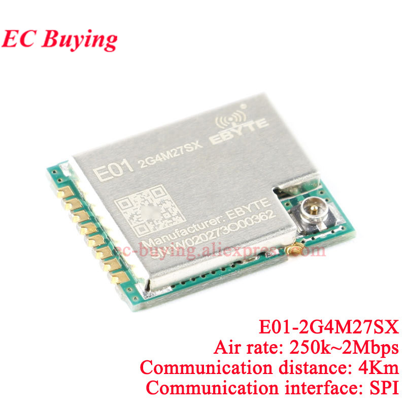 10Pcs/1pc E01-2G4M27SX ML01SP4 - Nrf24L01 Module Wireless ulasan dan harga