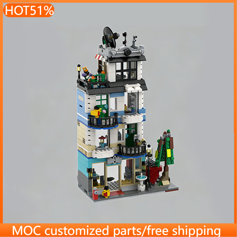 856 PCS Modular Building Apart - Diy Electronics Shop ulasan dan harga