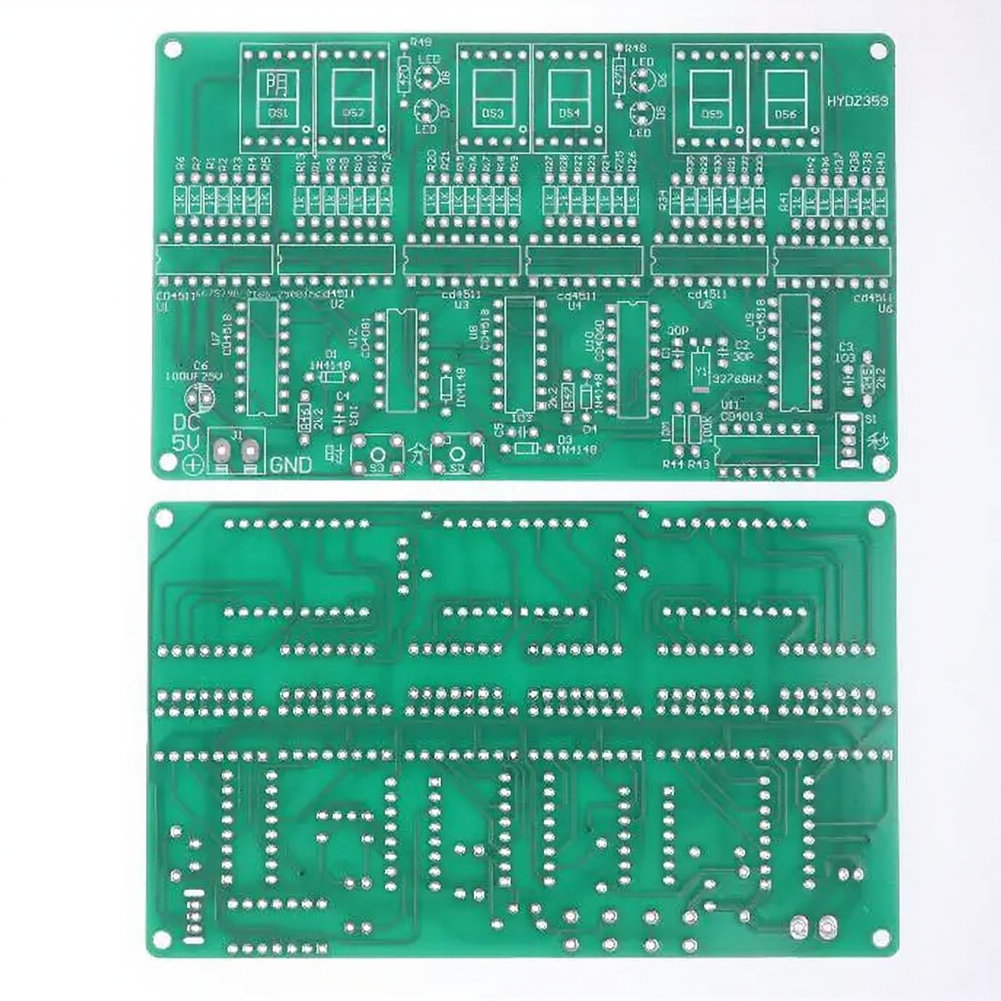 6 Digit DIY Clock Kit for Sold - Diy Electronics Projects For Students ulasan dan harga