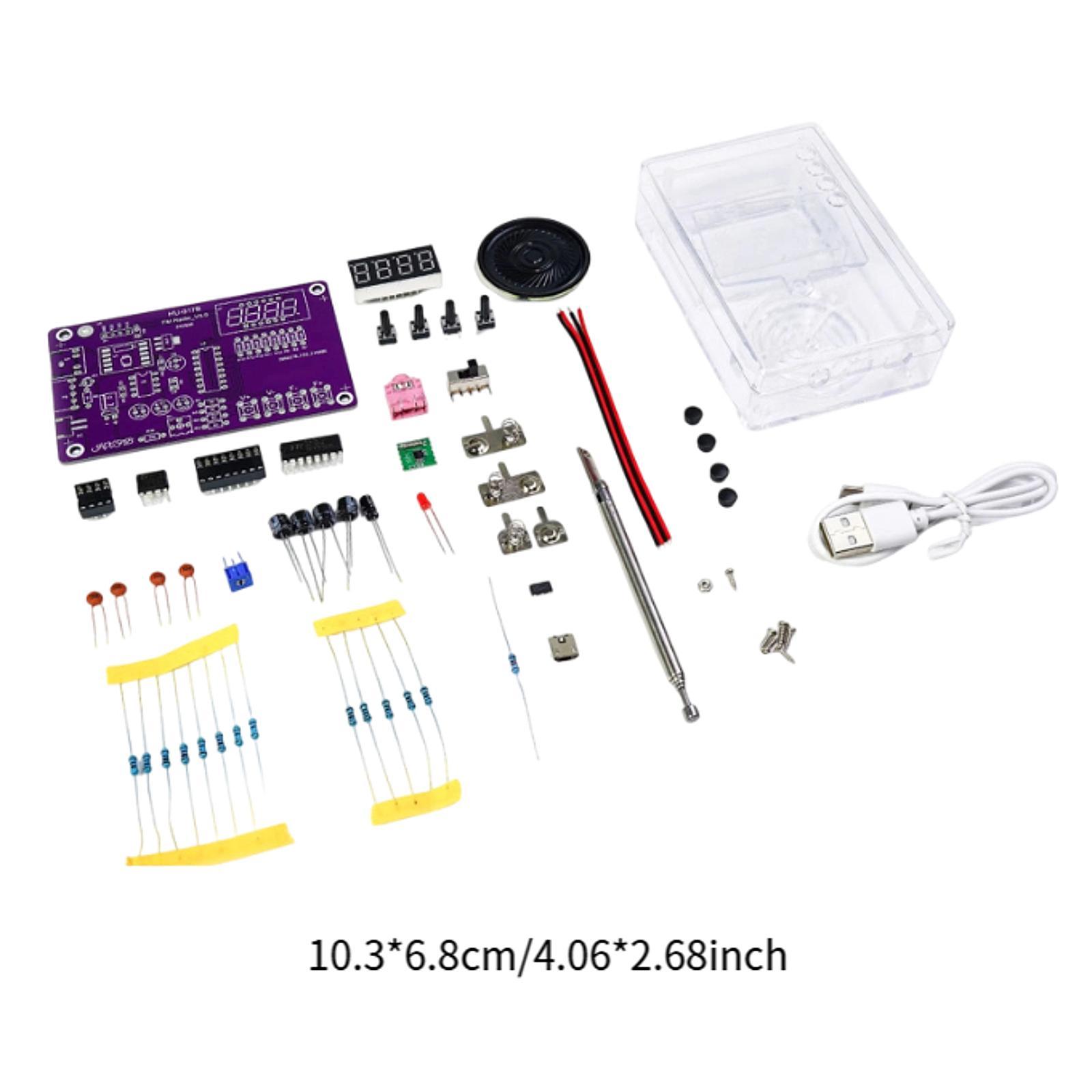 FM Radio Kit Electronic Solder - Diy Electronics Projects For Adults ulasan dan harga