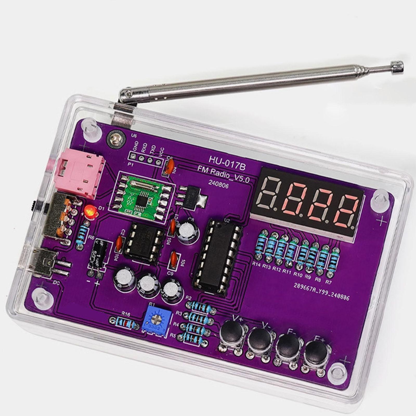 FM Radio Kit Electronic Solder - Diy Electronics Projects For Adults ulasan dan harga