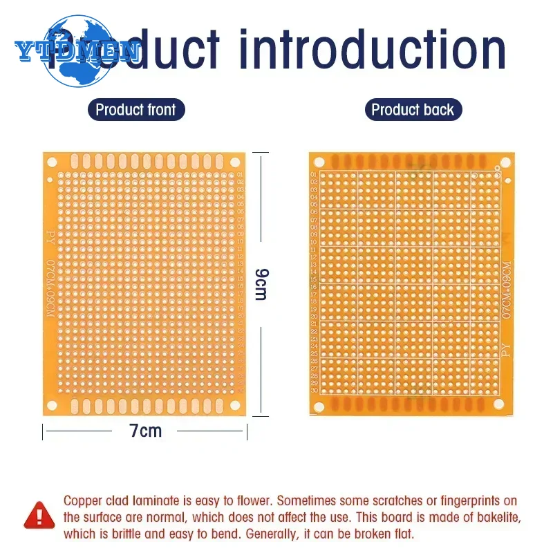 1-20pcs 5x7cm PCB Universal Bo - Pcb Etching Kit ulasan dan harga