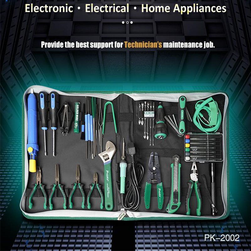 52Pcs Pro'sKit PK-2002B Home E - Diy Electronics Lab ulasan dan harga
