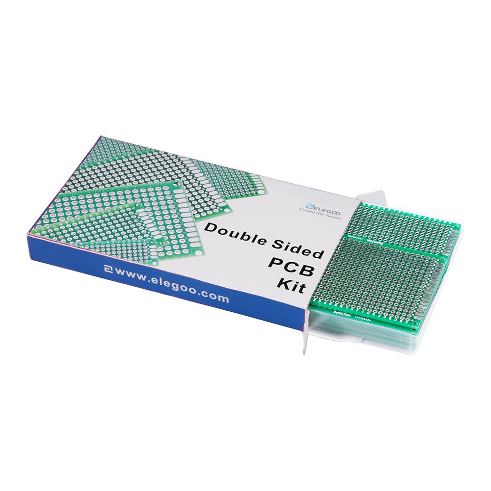 ELEGOO 32 Pcs Double Sided PCB - Pcb Etching Kit ulasan dan harga