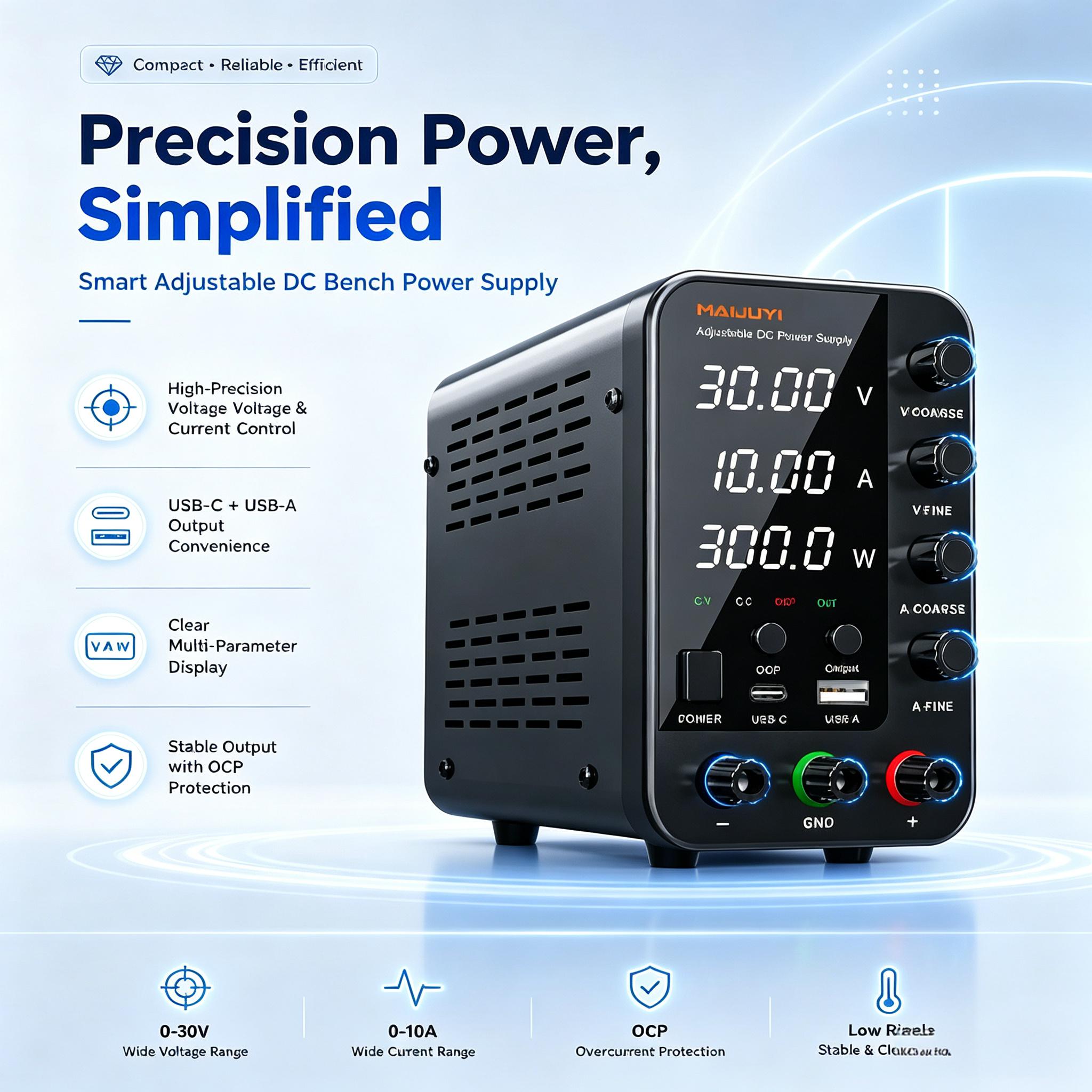 DC Power Supply Multi-spec 30V - Dc Power Supply Variable ulasan dan harga