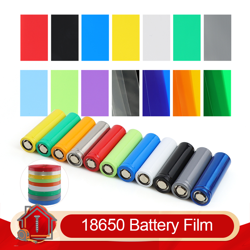 100~1000pcs PreCut 18650 Batte - Heat Shrink Tubing ulasan dan harga